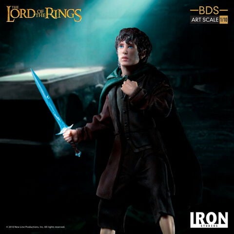 Statuette Iron Studios - Lord Of The Rings - Frodo Baggins Deluxe Art 1/10